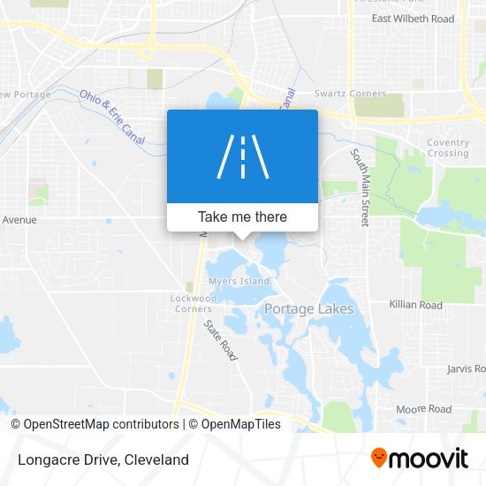 Mapa de Longacre Drive