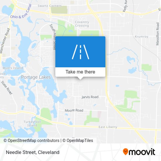 Mapa de Needle Street