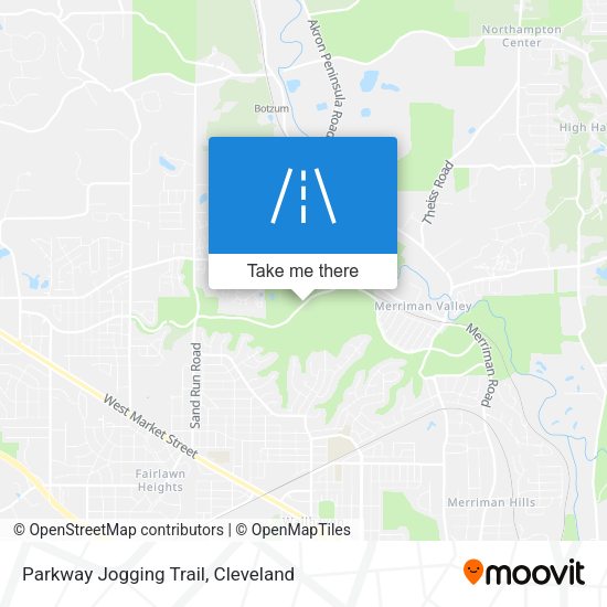 Mapa de Parkway Jogging Trail