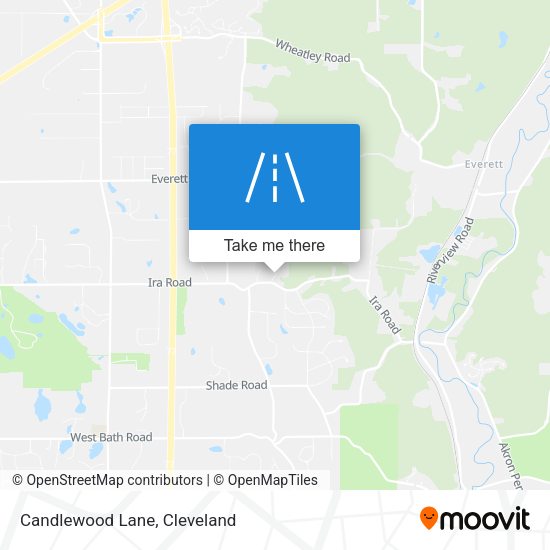 Mapa de Candlewood Lane