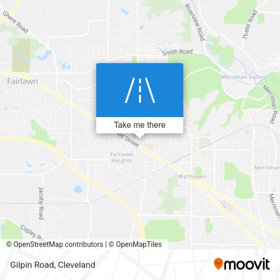 Mapa de Gilpin Road