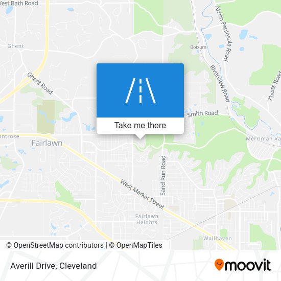 Mapa de Averill Drive