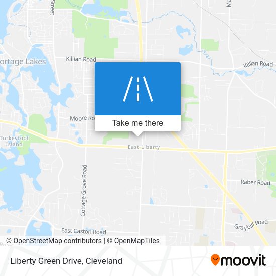 Mapa de Liberty Green Drive