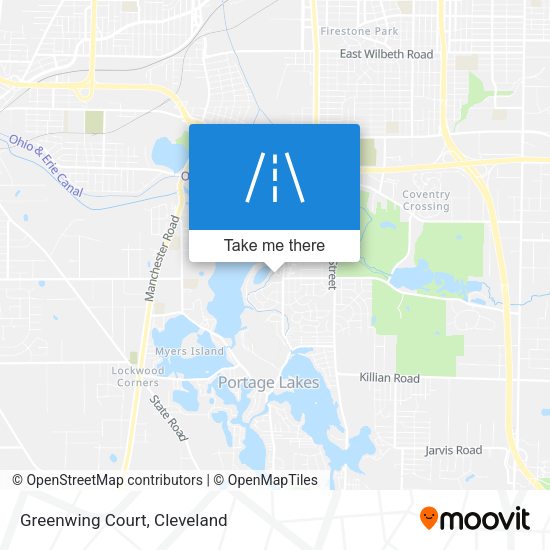 Greenwing Court map