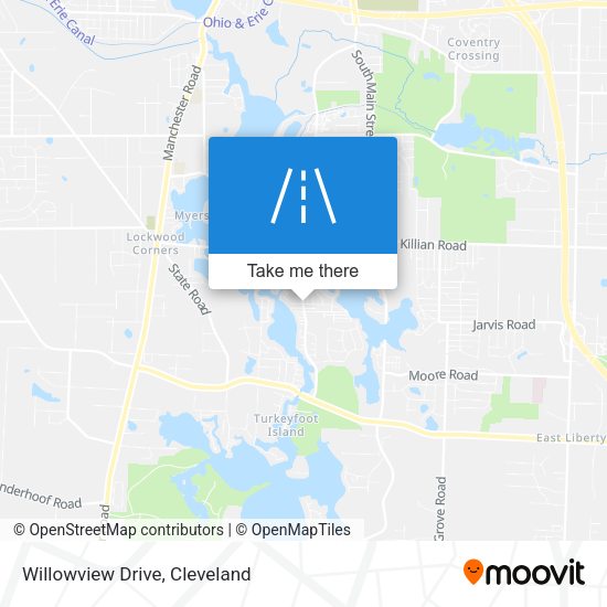 Willowview Drive map