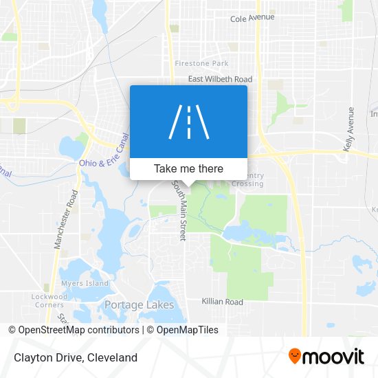 Mapa de Clayton Drive