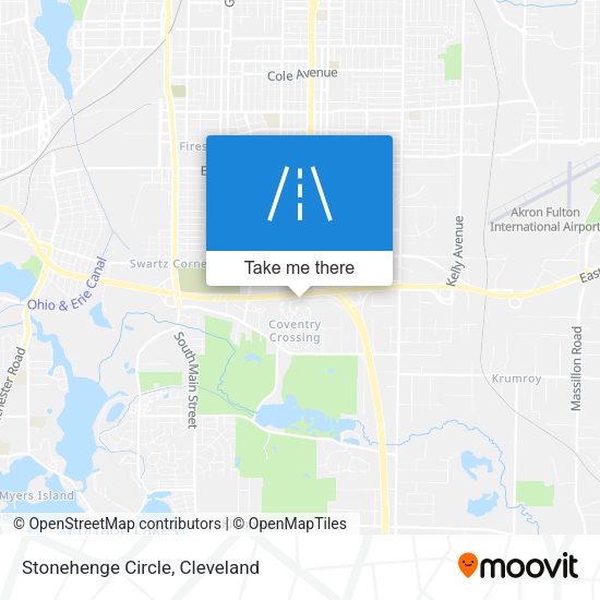 Stonehenge Circle map