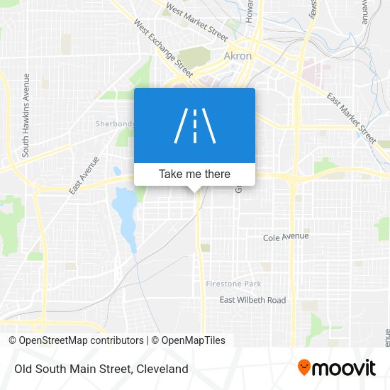 Mapa de Old South Main Street