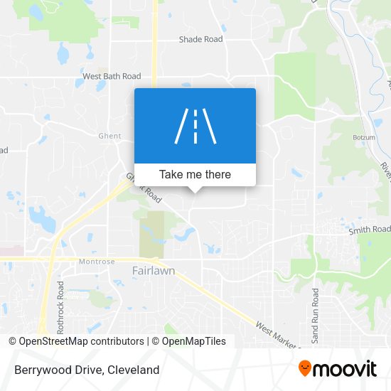 Mapa de Berrywood Drive