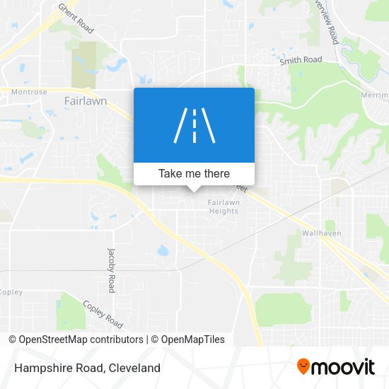 Mapa de Hampshire Road