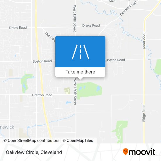 Mapa de Oakview Circle