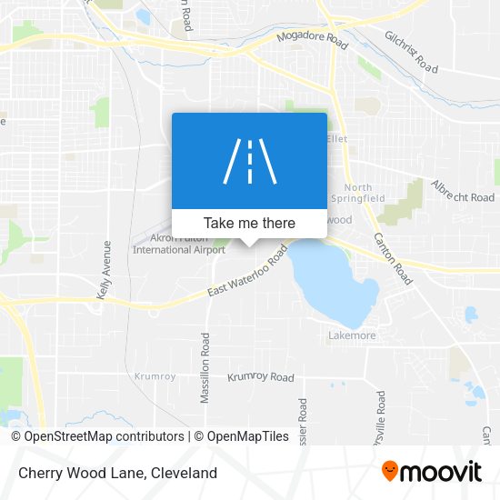 Cherry Wood Lane map