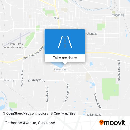 Catherine Avenue map