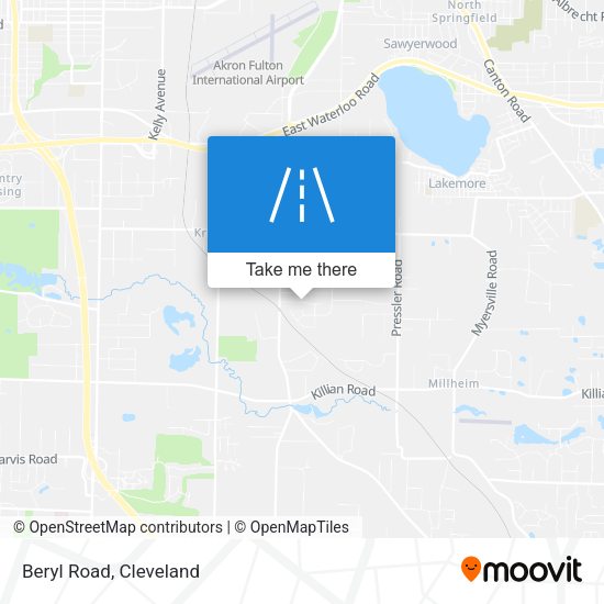 Mapa de Beryl Road
