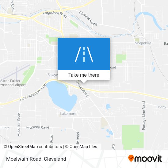 Mapa de Mcelwain Road