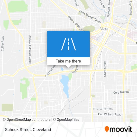 Mapa de Scheck Street