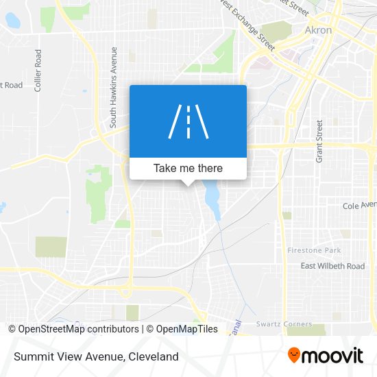 Summit View Avenue map