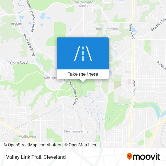 Mapa de Valley Link Trail