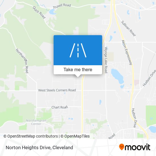 Mapa de Norton Heights Drive