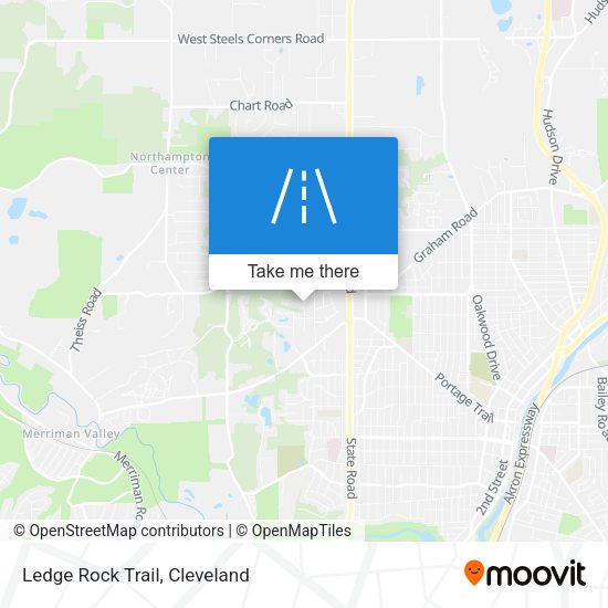 Ledge Rock Trail map