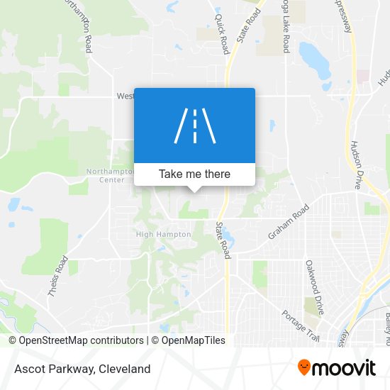 Ascot Parkway map