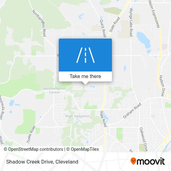 Shadow Creek Drive map