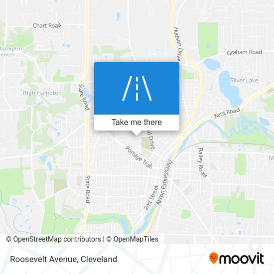 Mapa de Roosevelt Avenue