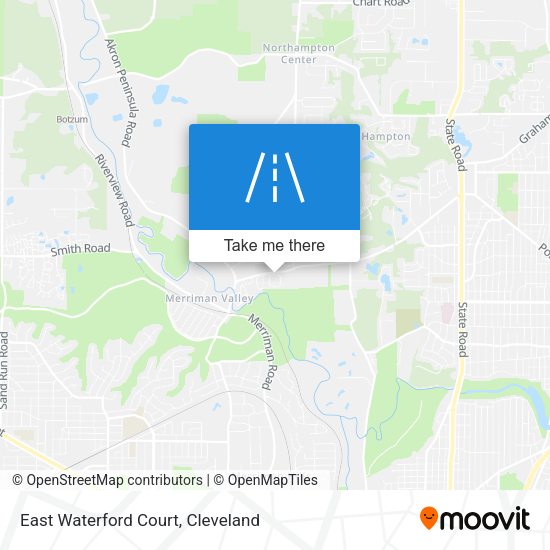 Mapa de East Waterford Court