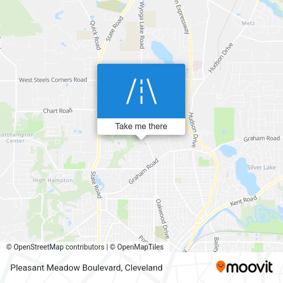 Pleasant Meadow Boulevard map