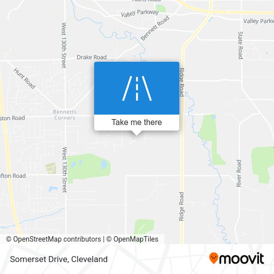 Mapa de Somerset Drive