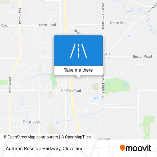 Autumn Reserve Parkway map