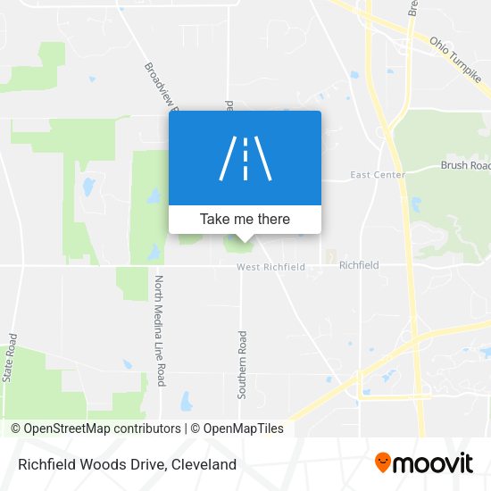 Mapa de Richfield Woods Drive