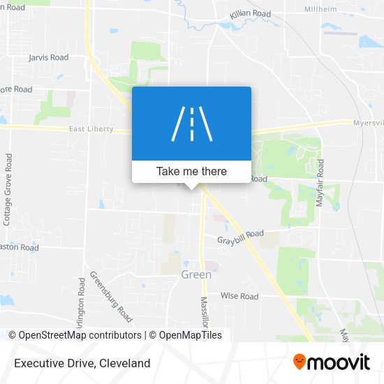 Mapa de Executive Drive