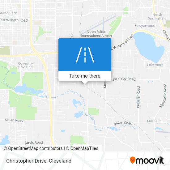 Christopher Drive map