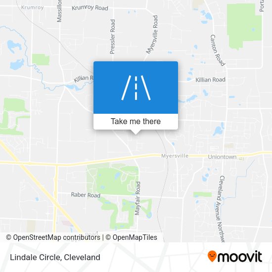 Lindale Circle map