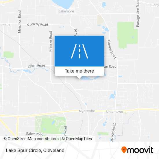 Mapa de Lake Spur Circle