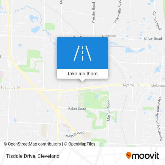 Mapa de Tisdale Drive