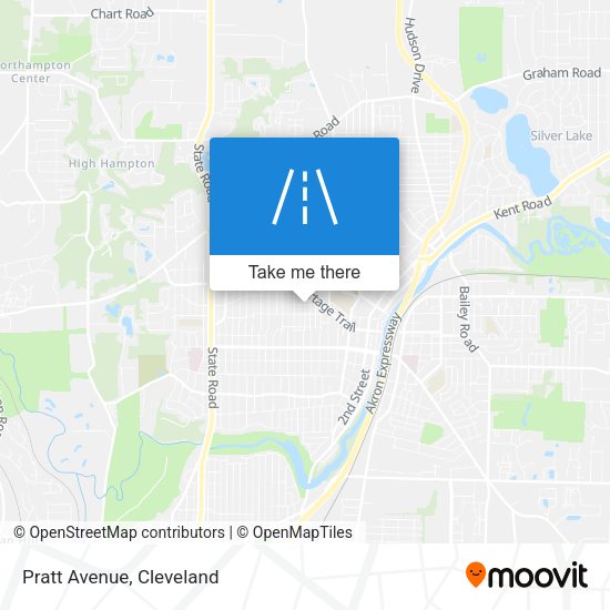 Mapa de Pratt Avenue