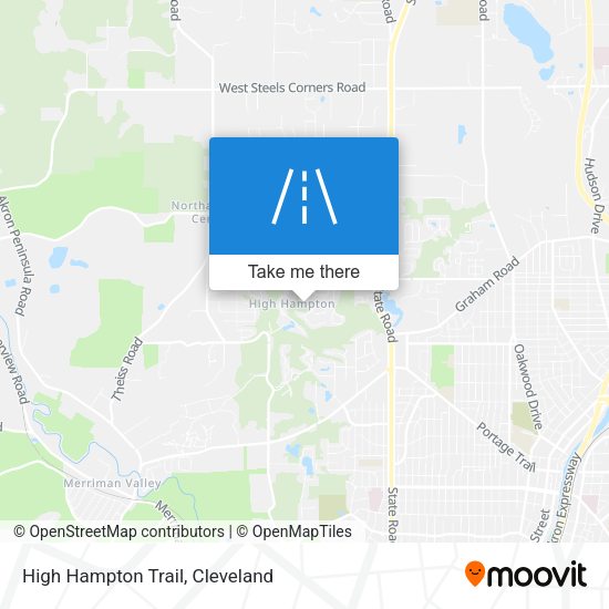 Mapa de High Hampton Trail