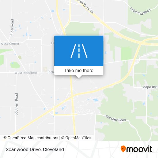 Mapa de Scanwood Drive