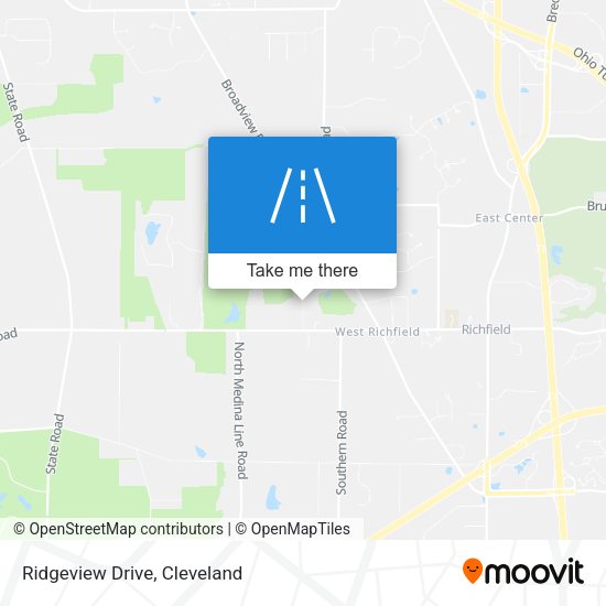 Mapa de Ridgeview Drive