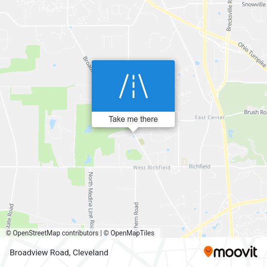Mapa de Broadview Road