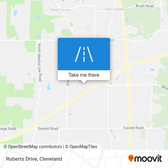 Mapa de Roberts Drive