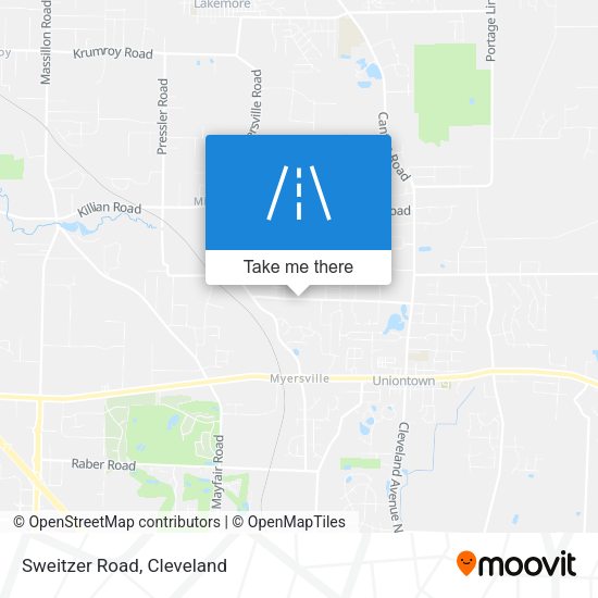 Mapa de Sweitzer Road