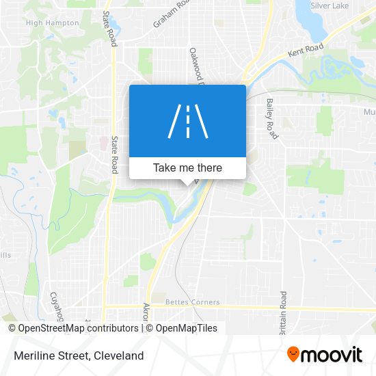 Mapa de Meriline Street