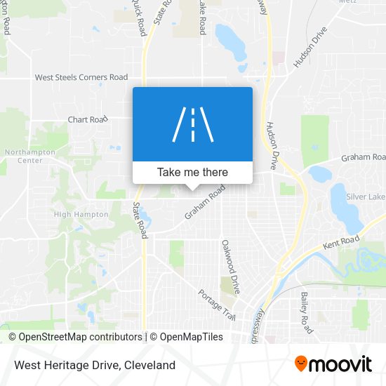 West Heritage Drive map