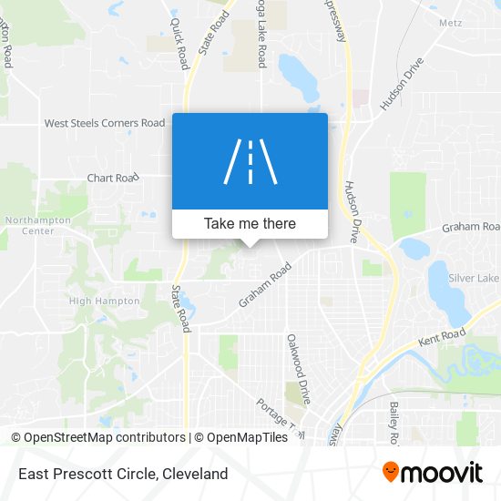 East Prescott Circle map