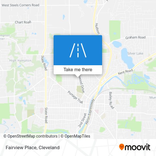 Mapa de Fairview Place