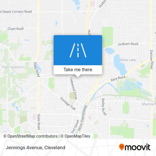 Mapa de Jennings Avenue