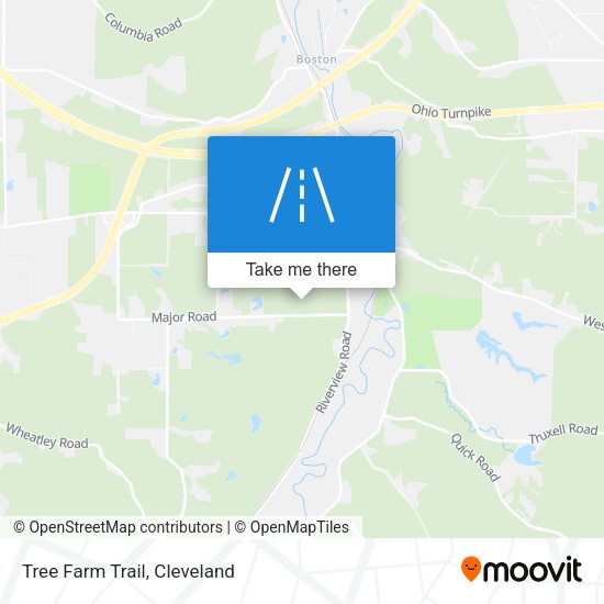 Tree Farm Trail map